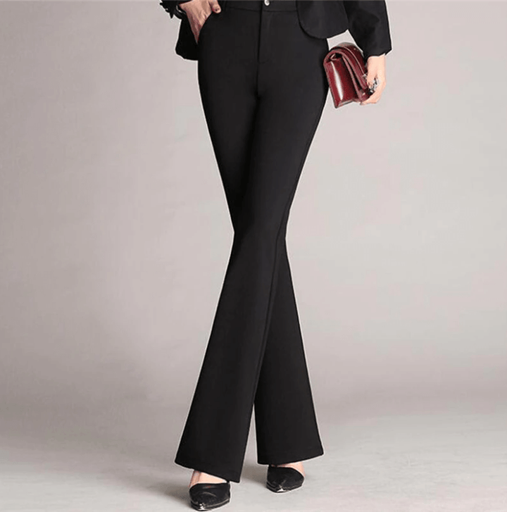 Levoire | Bas De Pantalon Taille Haute Ajusté