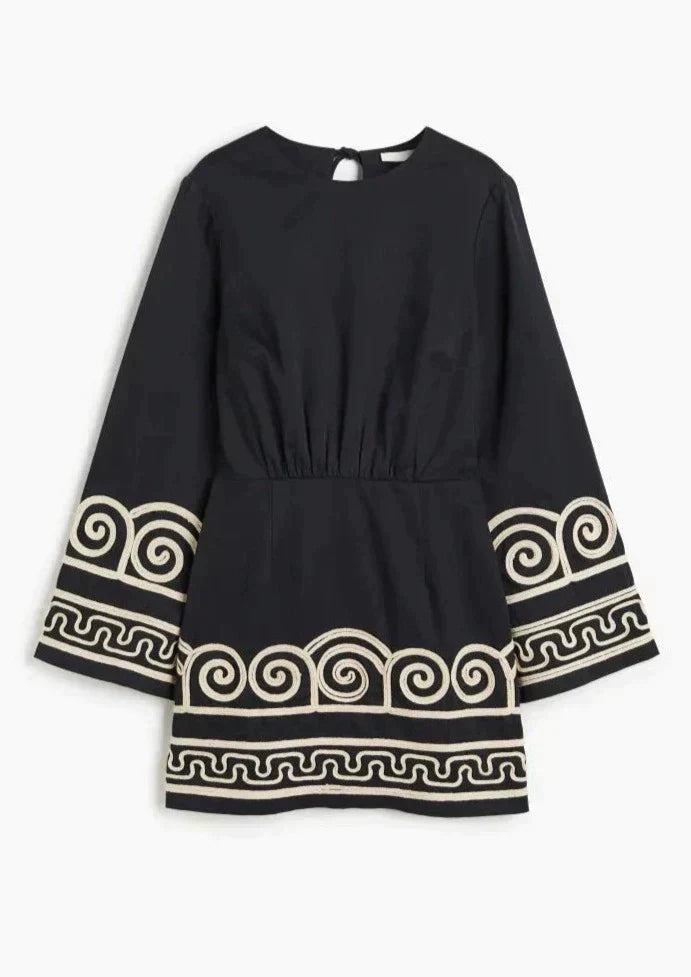 Levoire | Robe À Manches Courtes Avec Manches Longues