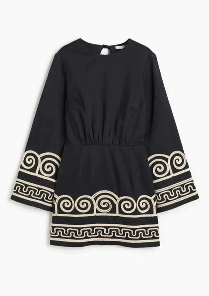 Levoire | Robe À Manches Courtes Avec Manches Longues