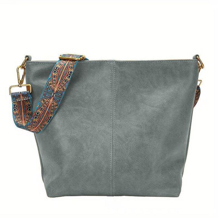 Levoire | Sac À Main En Cuir Grande Capacité Gris