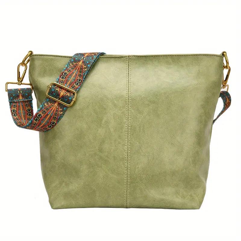 Levoire | Sac À Main En Cuir Grande Capacité Vert clair