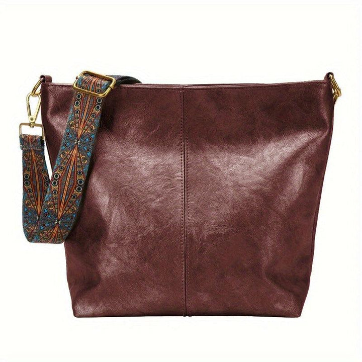 Levoire | Sac à bandoulière spacieux avec polyvalence Marron foncé