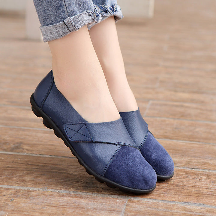 Levoire | Chaussures En Cuir Orthopédique Pour Hommes Confortables, Soutenantes & Élégantes Bleu