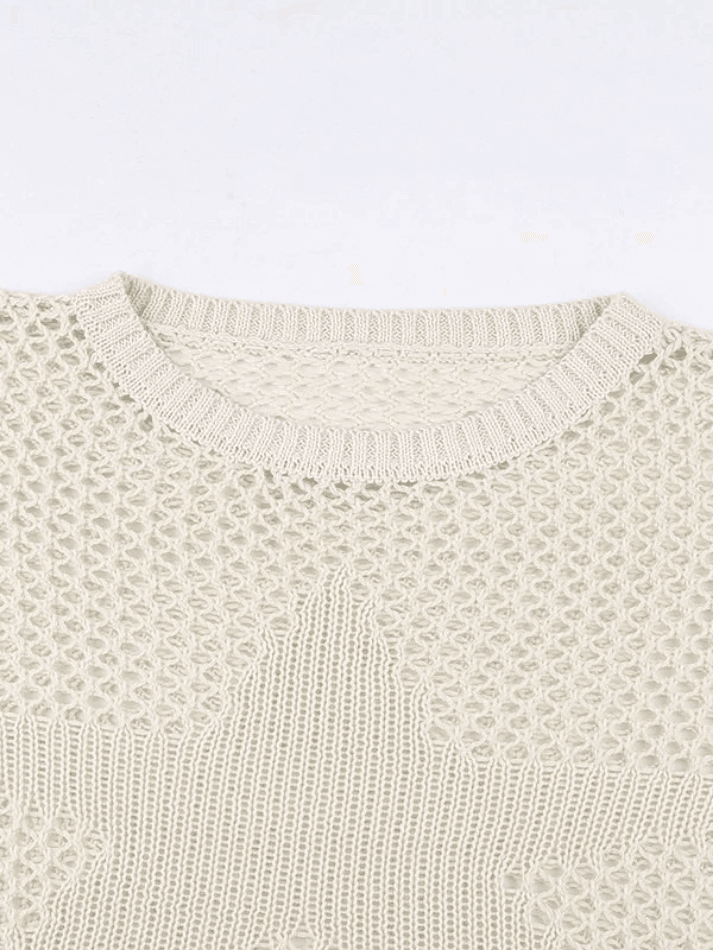 Levoire | Haut En Crochet À Étoile Évidée