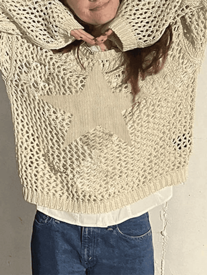 Levoire | Haut En Crochet À Étoile Évidée