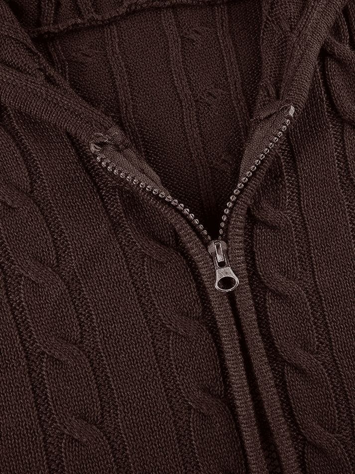 Levoire | T-Shirt À Capuche Avec Motif En Torsades