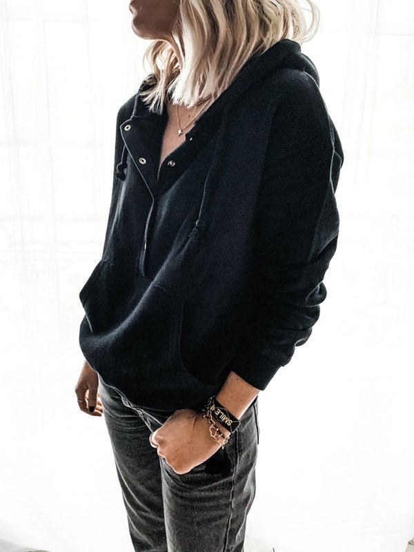Levoire | Sweatshirt à capuche narulla, poche à poils, surdimensionné