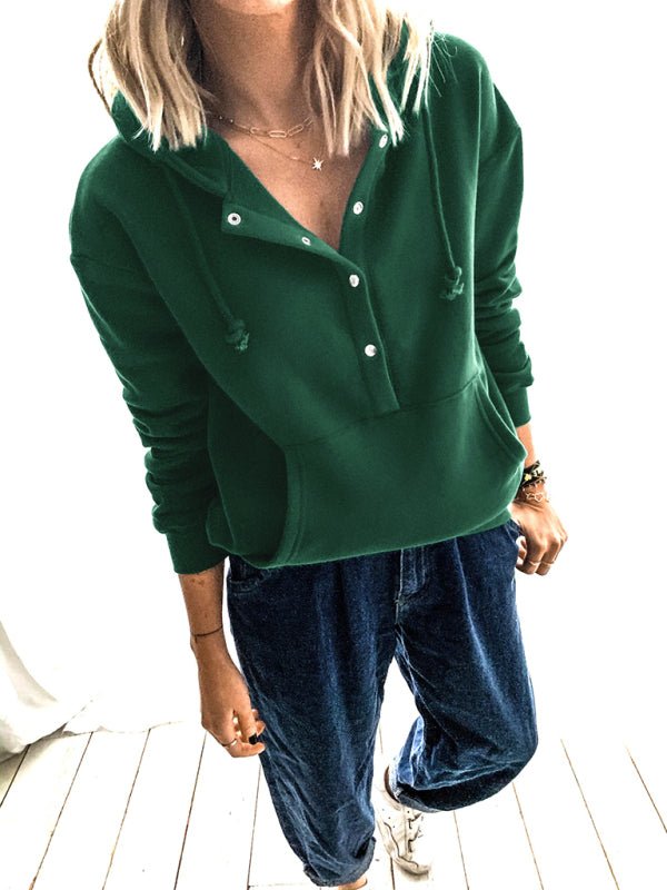 Levoire | Sweatshirt à capuche narulla, poche à poils, surdimensionné