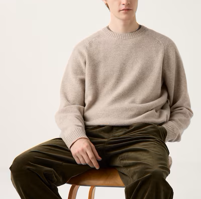 Levoire | Pull En Laine D'Agneau Premium Beige