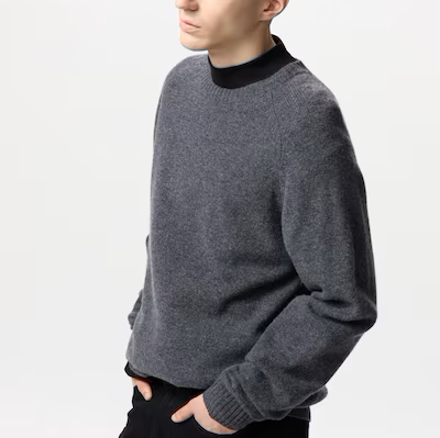 Levoire | Pull En Laine D'Agneau Premium Gris