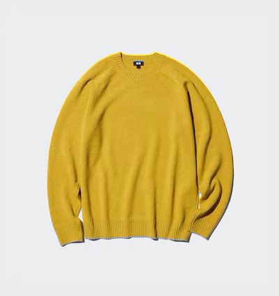 Levoire | Pull En Laine D'Agneau Premium Jaune