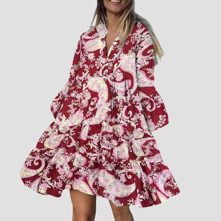 Levoire | Robe Polo Fluide Classique Vin
