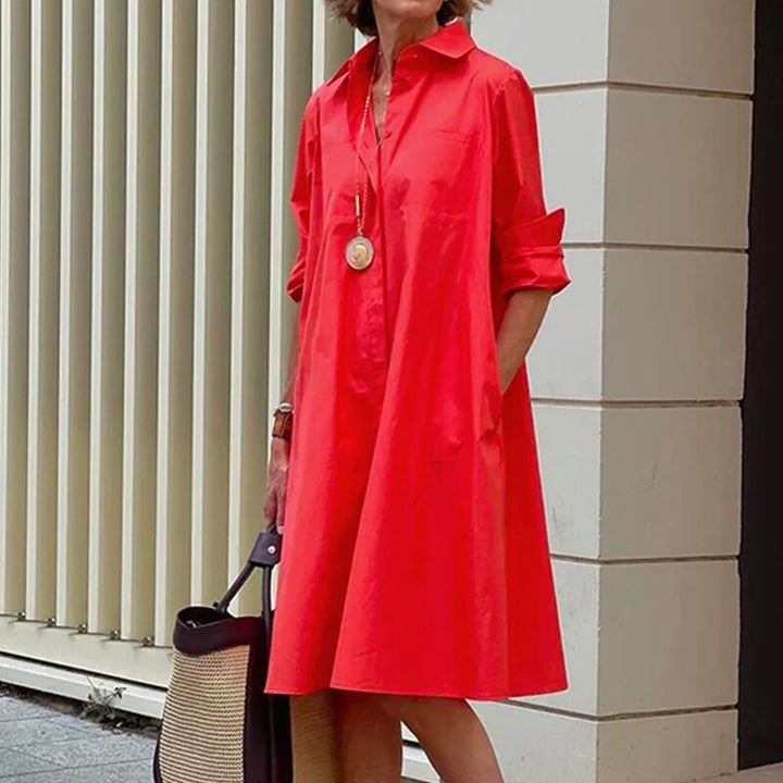 Levoire | Robe D'Été Décontractée Avec Col Rot
