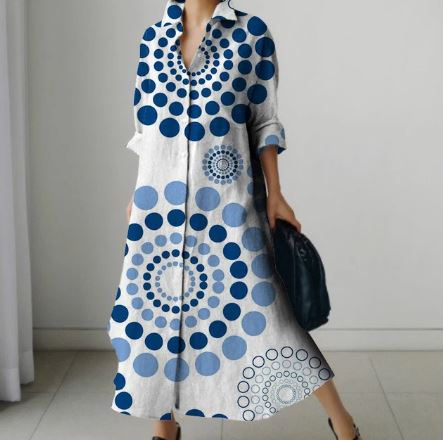 Levoire | Robe Chemise Élégante Pour Femmes Avec Style Blanc