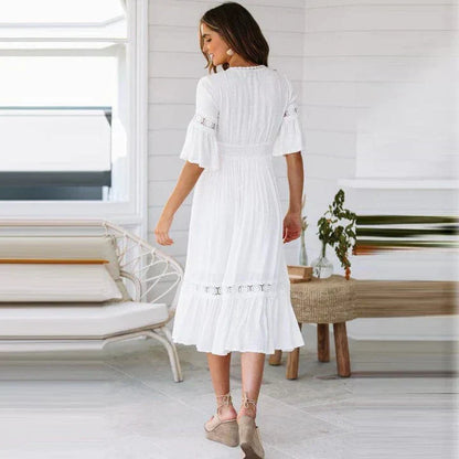 Levoire | Robe femme élégante - Blanc