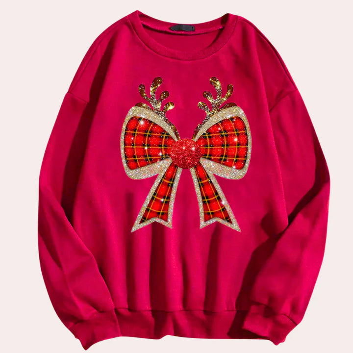 Levoire | Cardigan De Noël Simple Pour Femmes Rot