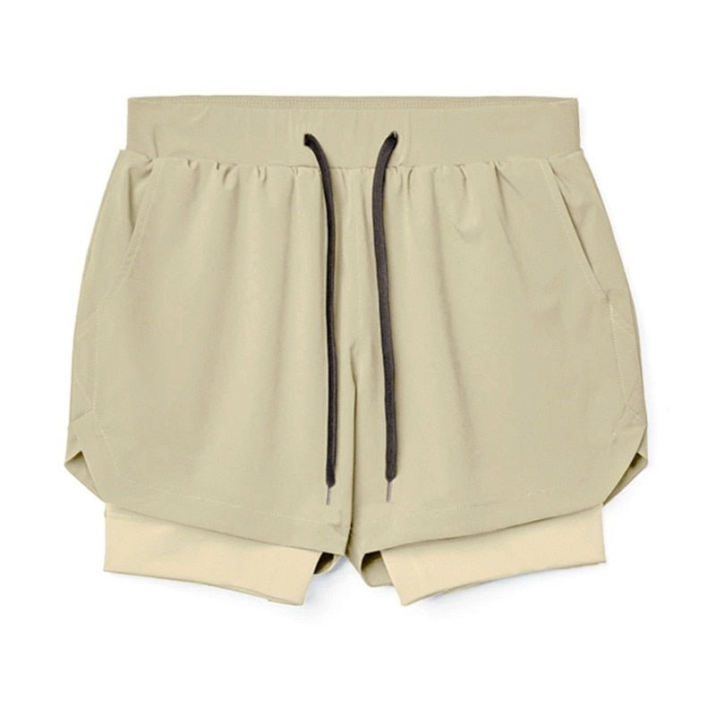 Levoire | Short De Gym Dry Fit Khaki