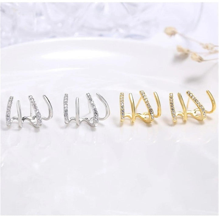 Levoire | Quadrilobes Boucles D'oreilles Argent & Or (1+1 Paire)