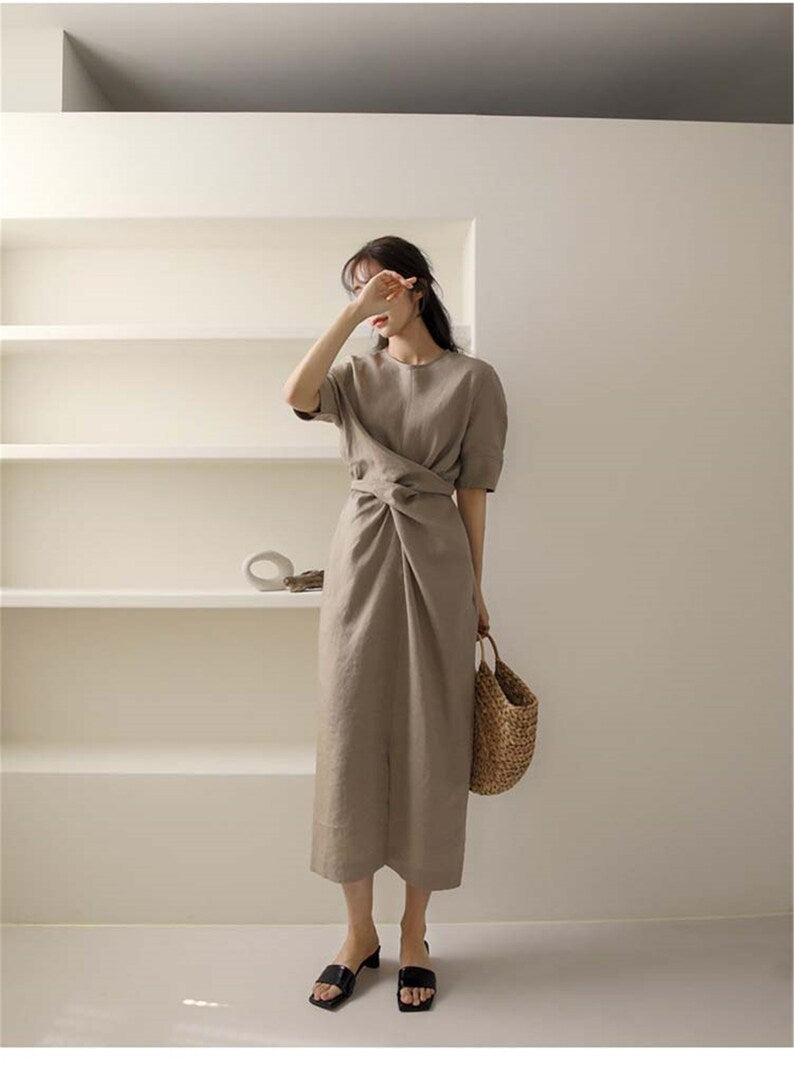 Levoire | Robe D'Été Pour Femmes Sans Bretelles Robe D'Été Décontractée