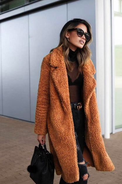 Levoire | Veste À Capuche À Manches Longues Bicolore Braun