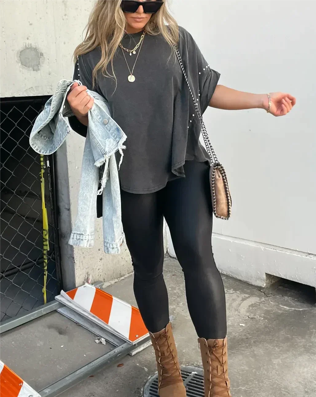 Levoire | T-Shirt Oversized Avec Clous