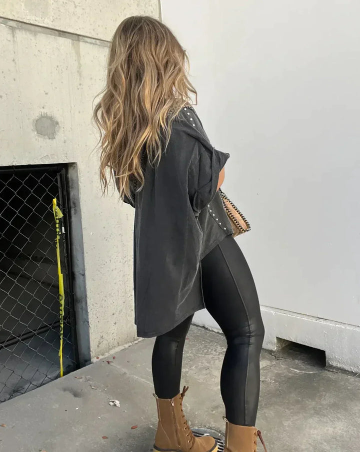 Levoire | T-Shirt Oversized Avec Clous