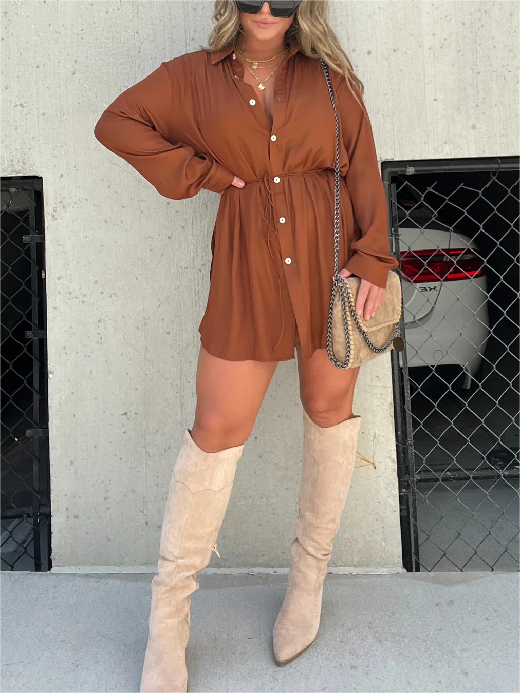 Levoire | Tenue Élégante Et Légère Pour Femmes Braun