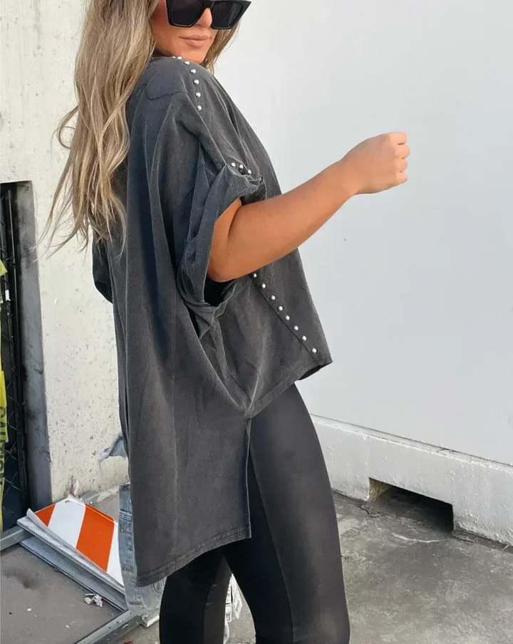 Levoire | Chemise Oversize Avec Clous