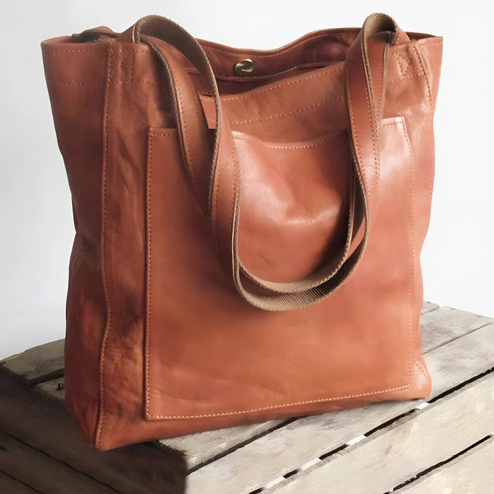 Levoire | Sac En Cuir Fait À La Main Braun