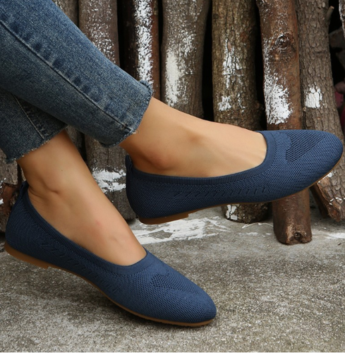 Levoire | Ballerines Confortables Et Respirantes À Petit Talon Pour Femmes