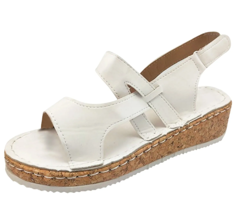 Levoire | Sandales Confortables Avec Semelles Ergonomiques Et Velcro Pour Femmes