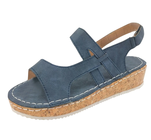 Levoire | Sandales Confortables Avec Semelles Ergonomiques Et Velcro Pour Femmes