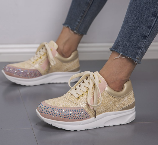 Levoire | Chaussures Pour Dames Élégantes Et Confortables Or