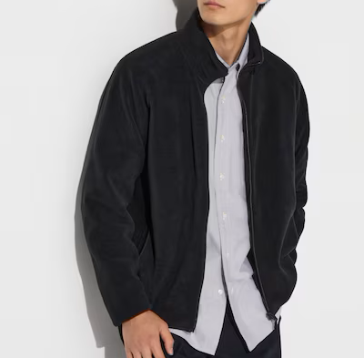 Levoire | Veste En Polaire Avec Fermeture Éclair Intégrale Noir