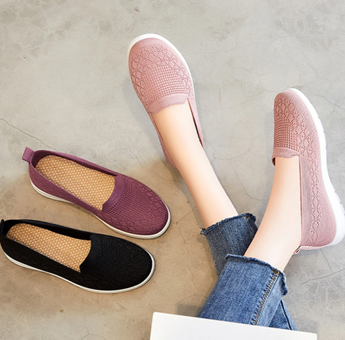 Levoire | Baskets Slip On Respirantes À Semelle Ergonomique Pour Femmes
