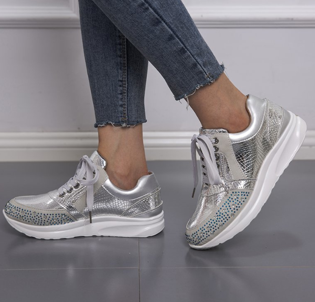 Levoire | Chaussures Pour Dames Élégantes Et Confortables Argent