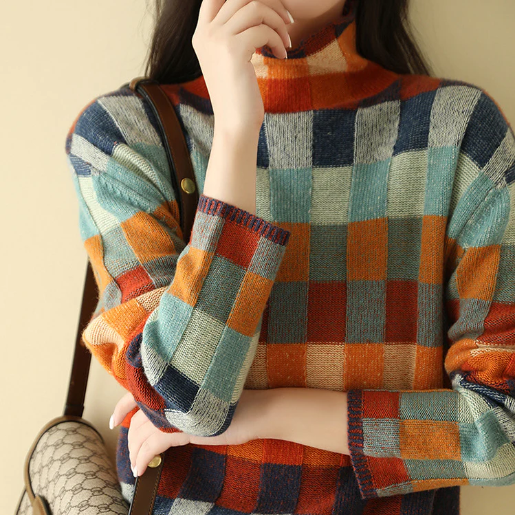 Levoire | Col Roulé En Patchwork 3XL