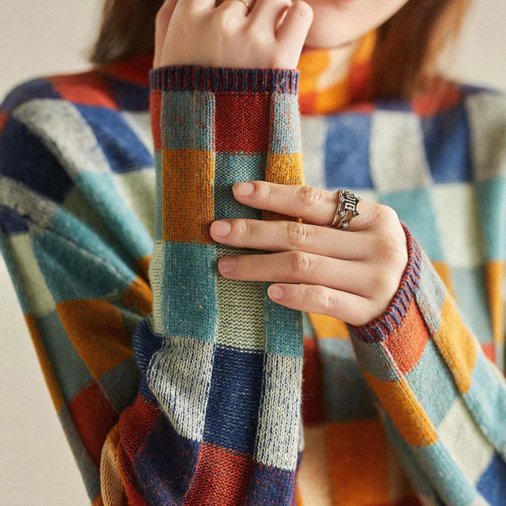 Levoire | Col Roulé En Patchwork