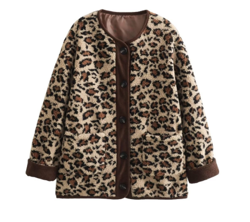 Levoire | Gilet Avec Motif Léopard