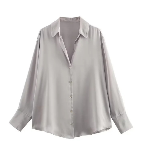 Levoire | Chemise En Soie Moderne Pour Femmes Avec Boutons