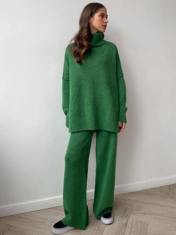 Levoire | Ensemble Élégant Et Confortable Vert