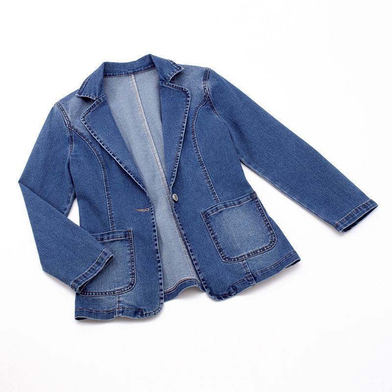 Levoire | Blazer En Denim Élégant