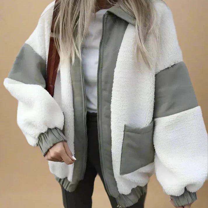 Levoire | Veste En Polaire Longue À Manches Longues Avec Zip Et Poches