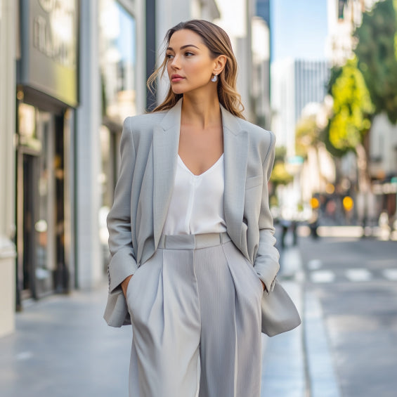 Levoire | Ensemble de blazers élégants Gris