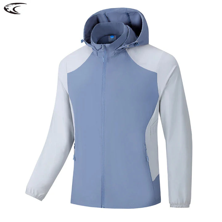 Levoire | Veste D'Aventure Pour Protection Imperméable Bleu