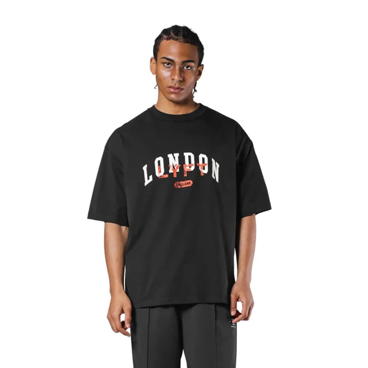 Levoire | Lontoo T-Shirt De Sport Respirant Et Élégant Pour Hommes Actifs Noir