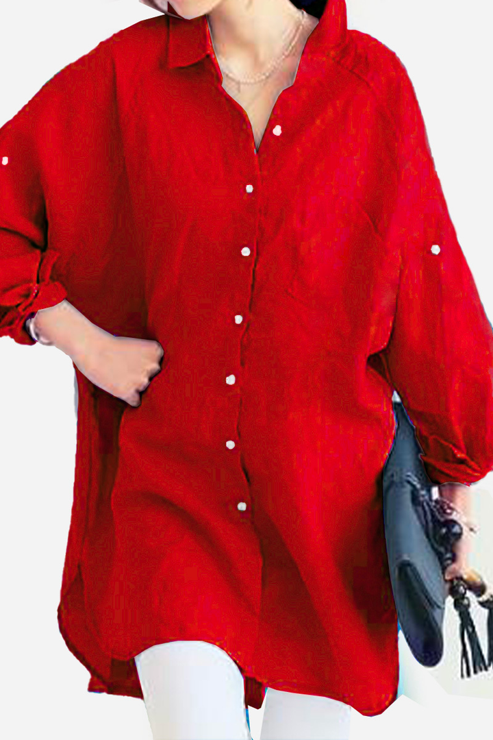 Levoire | Chemise en lin grande taille