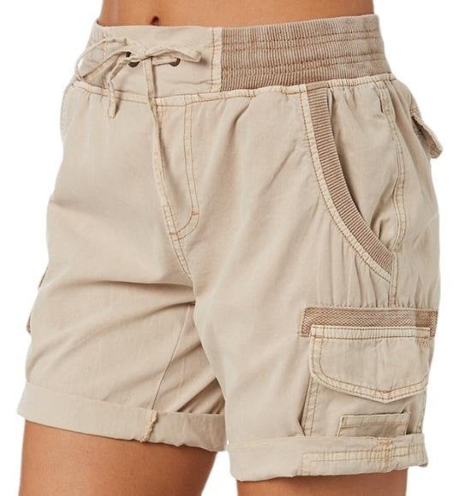Levoire | Coton Pantalon Court Abricot
