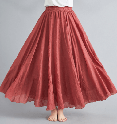 Levoire | Robe Maxi Pour Femmes Montagnes Russes Taille Haute Alter Pink