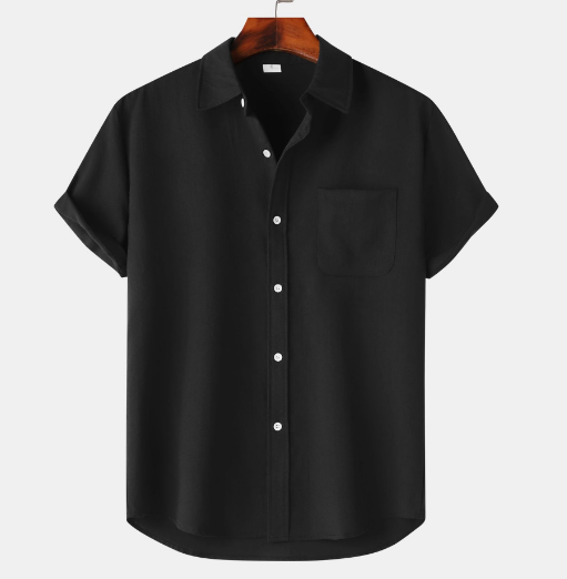 Levoire | Chemise D'Ete Elegant Decontracte Hommes
